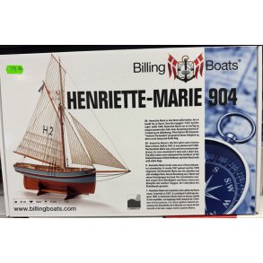 Billing Boat 904 Henriette Marie pilotkutter bygges�t skala1:50