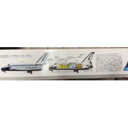 Tamiya 60402 rumfartj Space Shuttle Atlantis skala1:100 byggest