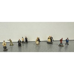 321 Blandet brugt spor N figurst 11 stk.