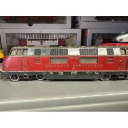 Mrklin 3021 DB diesellok BR V 200006 brugt med en del brugs spor. Slges uden garanti