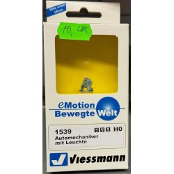 Viessmann HO 1539 Bilmekaniker med lys