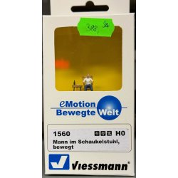 Viessmann HO 1560 Mand i gyngestol, bevger sig