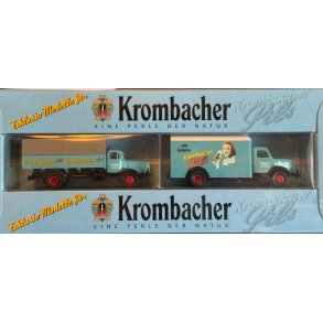 Brekina HO 2585 Mercedes L5000 P/P Krombacher Pils st