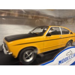 Modelcar Group 18191 Opel kadet C Coupe gul skala 1:18