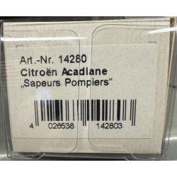 Brekina HO 14280 Citroen udrykningkretj