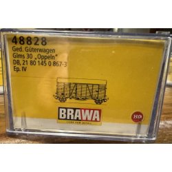 Brawa HO 48828 DB lukket godsvogn Glms 30 