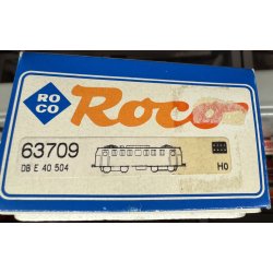 Roco HO 63709 DB E-Lok E40 digital DCC j�vnstr�m drift