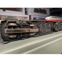 Mrklin 3021 DB diesellok BR V 200006 brugt med en del brugs spor. Slges uden garanti