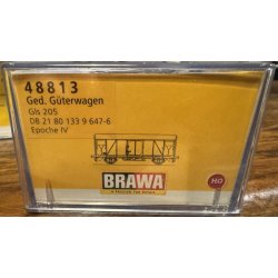 Brawa HO 48813 DB lukket godsvogn Gls205 med h�ndbremse