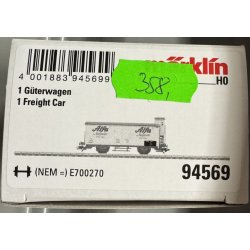 Mrklin 94569 DSB klevogn Alfa Magarine Vejen Litra 99500 med bremsehus. Nyhed 2025