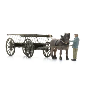 Artitec HO 387.598 stigevogn med figur. Frdig model