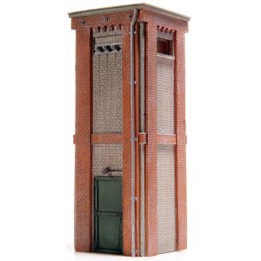 Artitec HO 10.169 Transformerbygning harpiksst umalet. L x B x H:28 x 28 x 90 mm