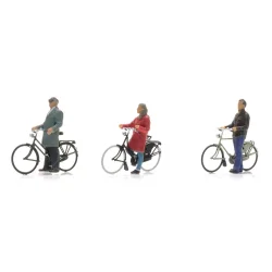 Artitec HO 5870018 Ventende cyklister. F�rdig model