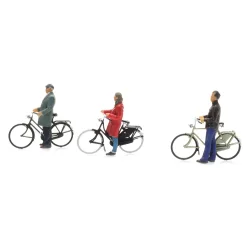 Artitec HO 5870018 Ventende cyklister. F�rdig model