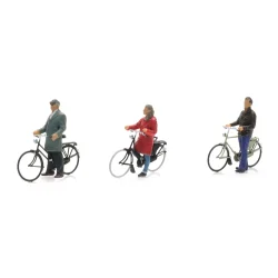 Artitec HO 5870018 Ventende cyklister. F�rdig model