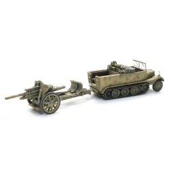Artitec HO 6870629 Wehrmacht 10,5cm LeFH 18 Tarnung. Frdig model