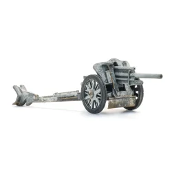Artitec HO 6870747 Wehrmacht 10,5 cm LeFH 18 Vinter i Stellung. F�rdig model. 