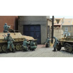 Artitec HO 5870063�figurs�t Wehrmacht-infanteri under beskydning