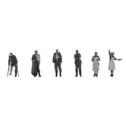 Artitec HO 5870112 figurs�t Wehrmacht-s�rede soldater + sygeplejerske