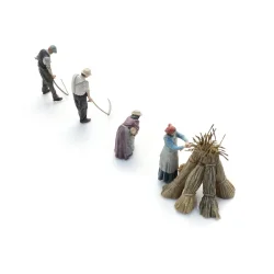 Artitec HO 5870075 figurs�t Hvedeh�st med le (4x) . F�rdig model. 